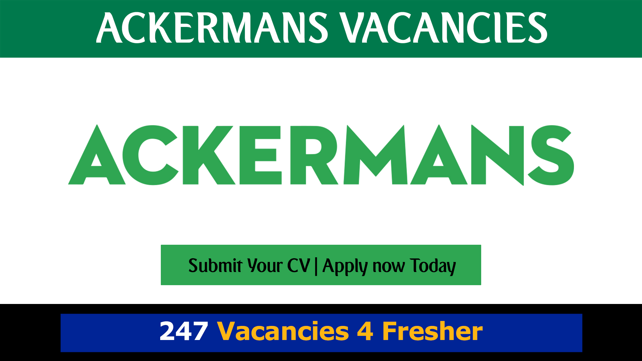 Ackermans Vacancies