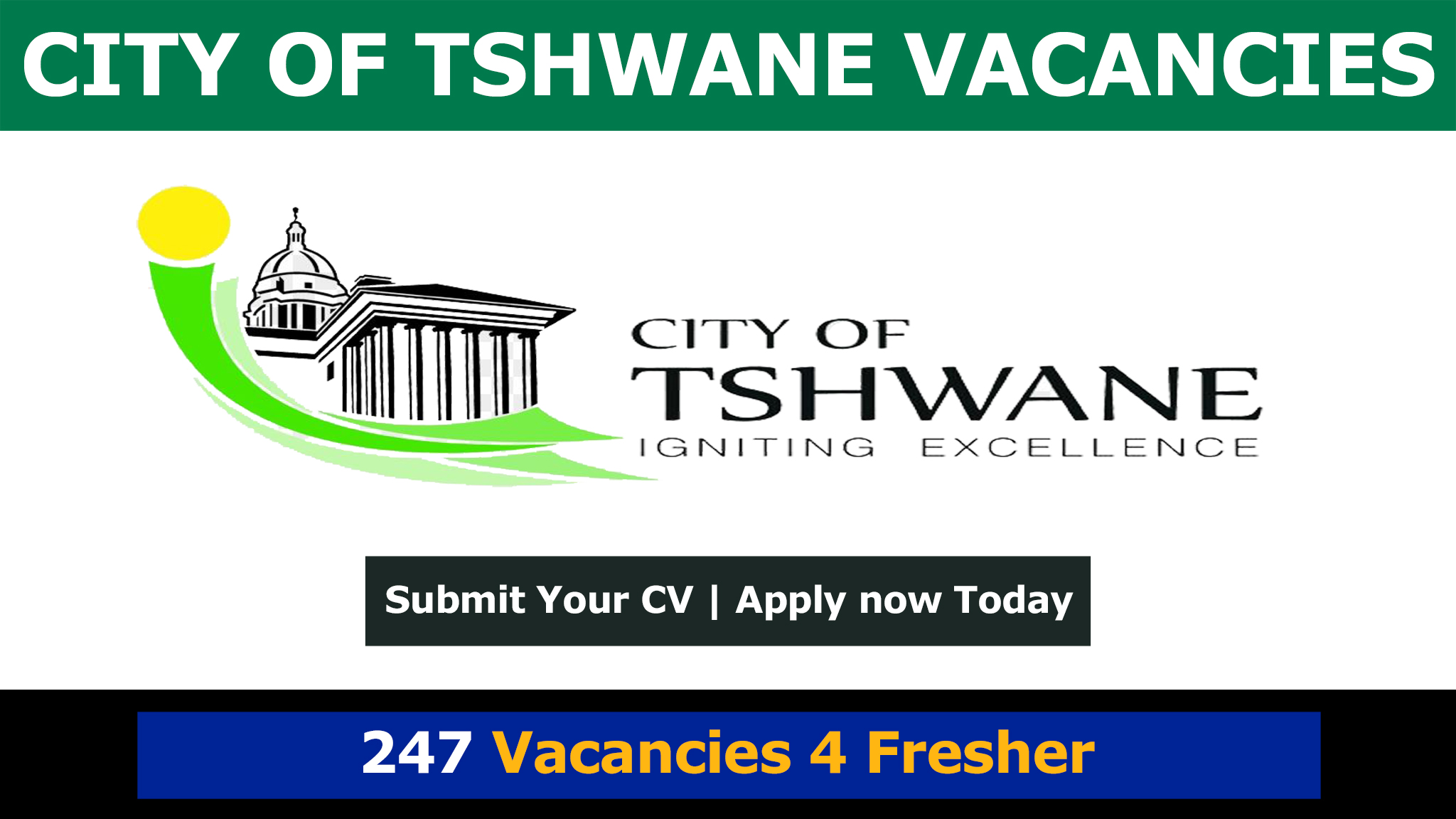 City of Tshwane Vacancies