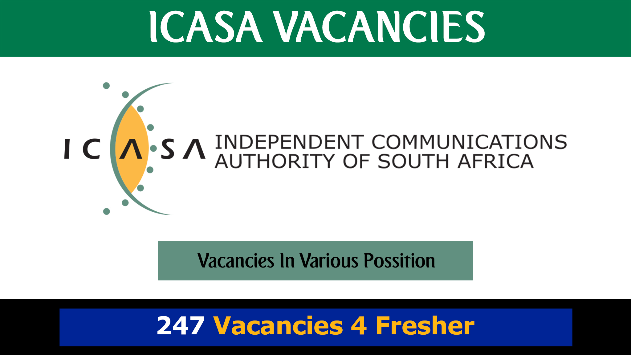 ICASA Vacancies