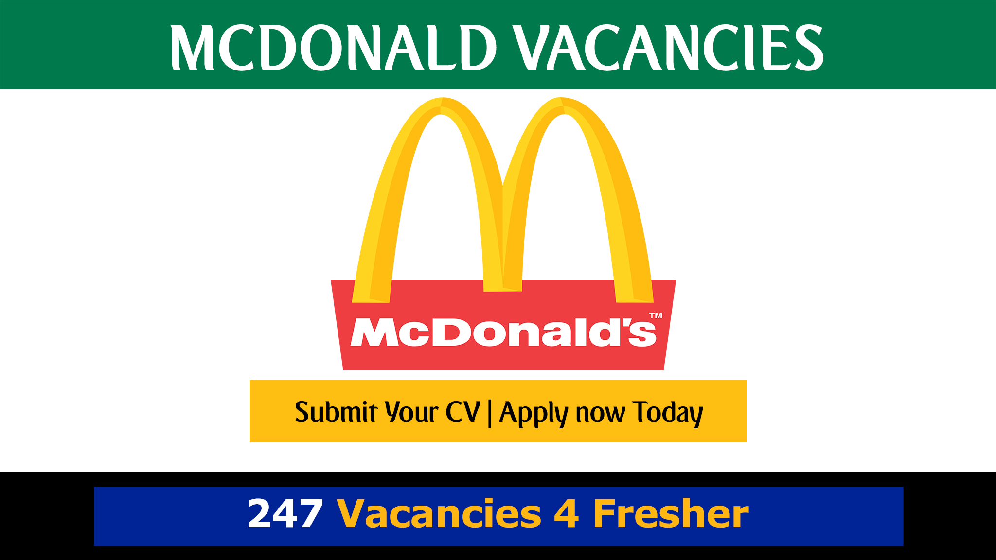 McDonald Vacancies