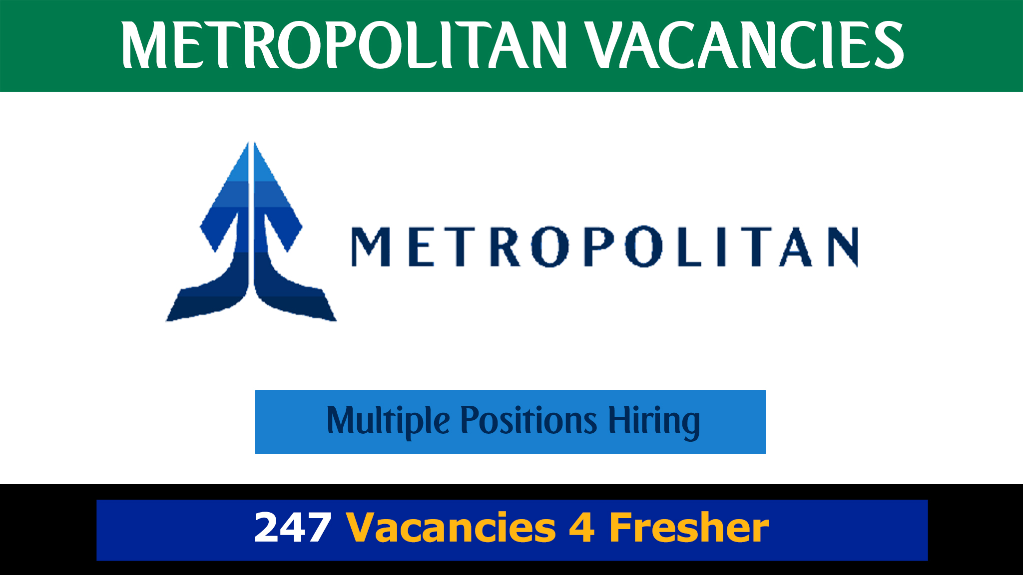 Metropolitan Vacancies