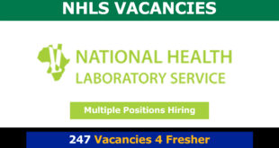 NHLS Vacancies