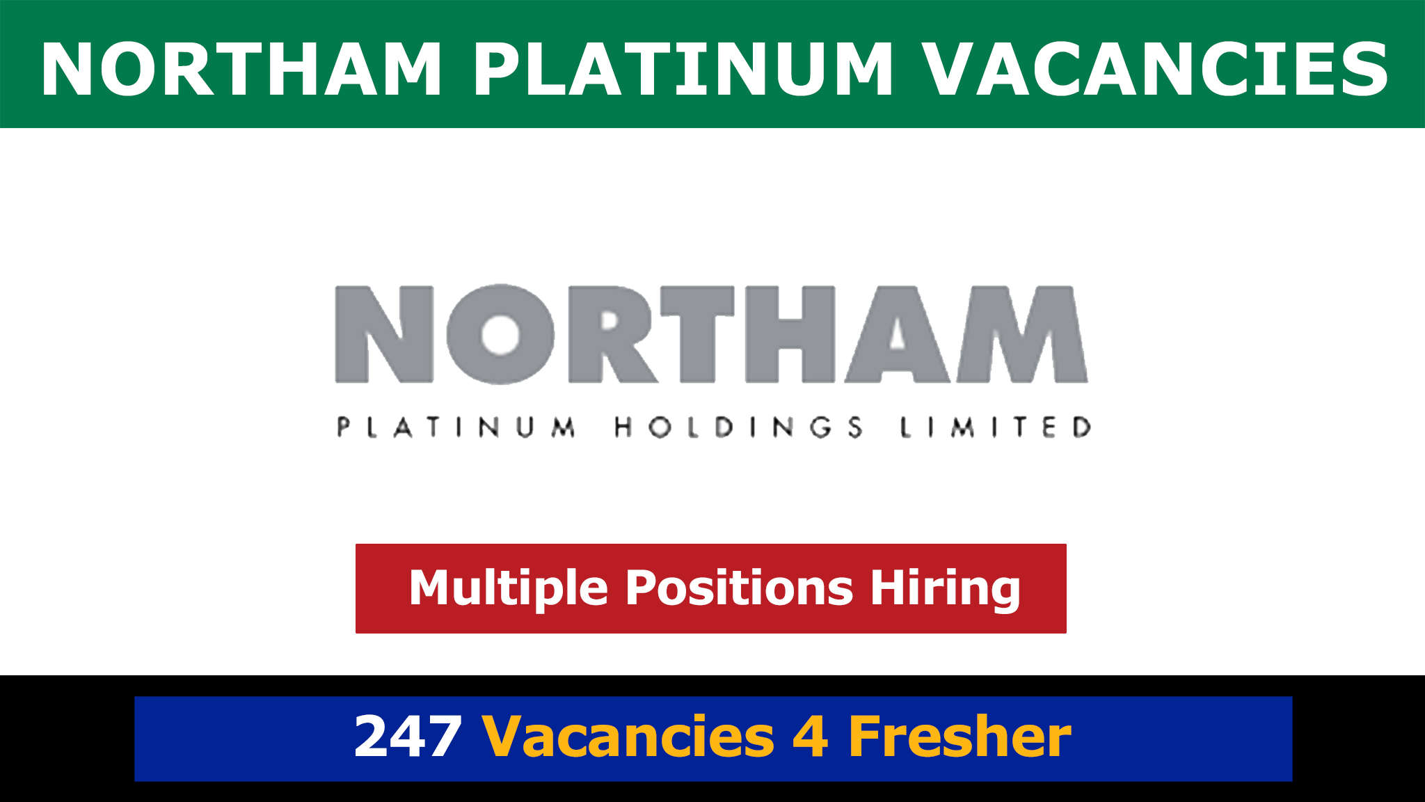 Northam Platinum Vacancies