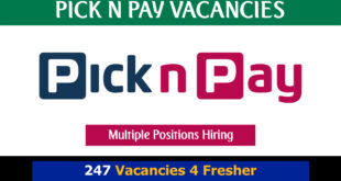 Pick n Pay Vacancies