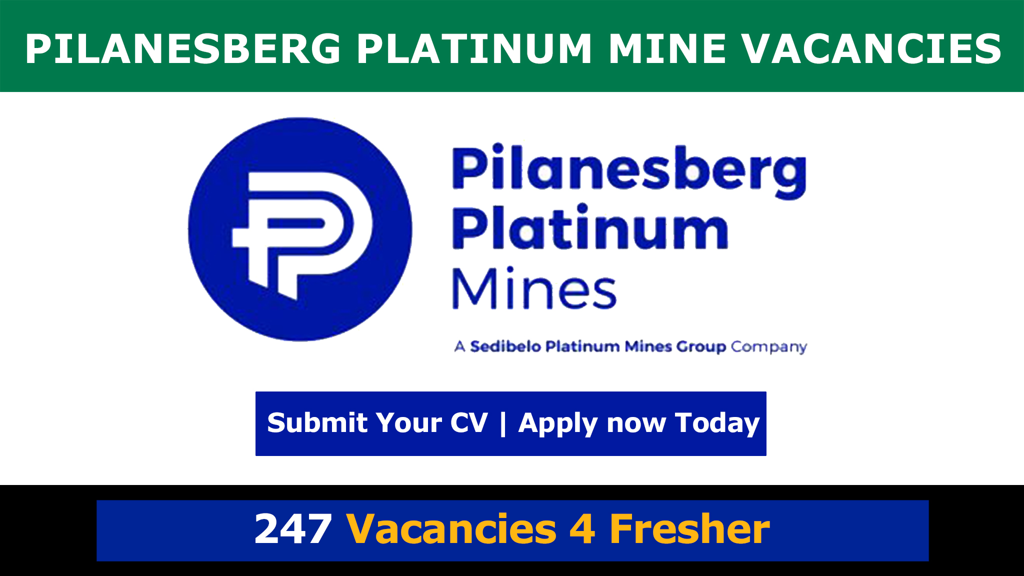 Pilanesberg Platinum Mine Vacancies