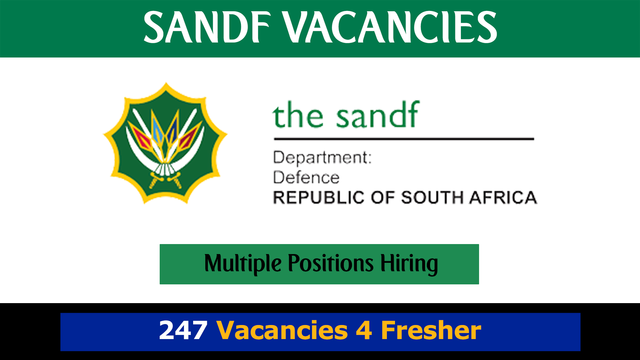 SANDF Vacancies