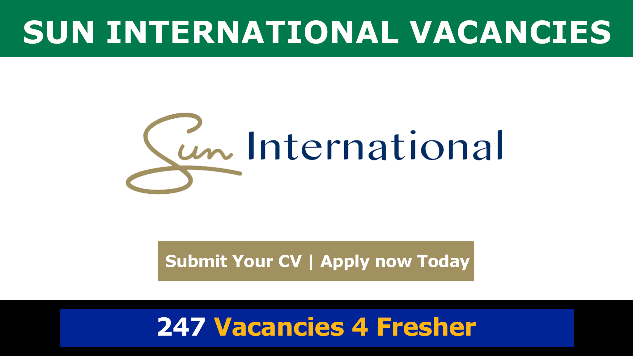 Sun International Vacancies