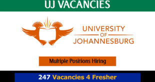 UJ Vacancies