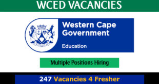 WCED Vacancies